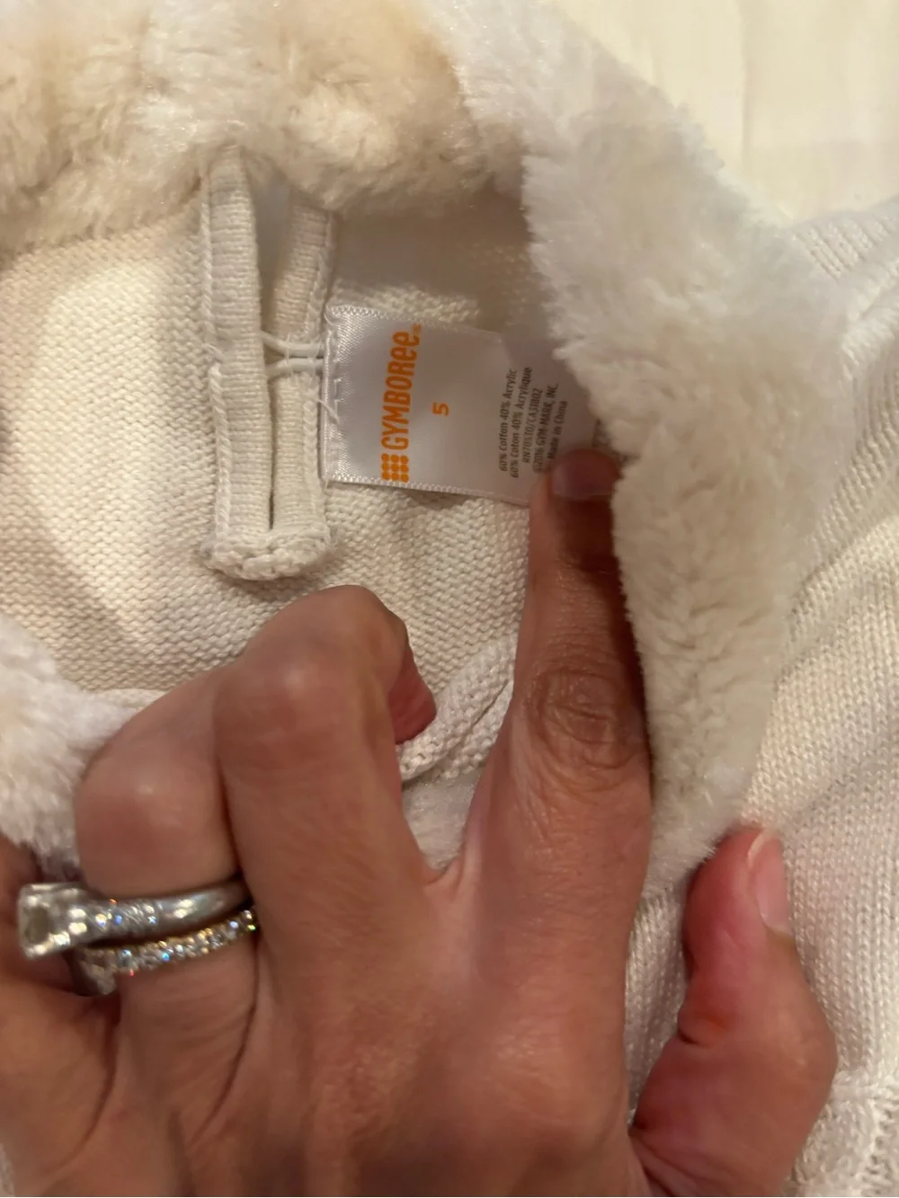 Gymboree elegant cream